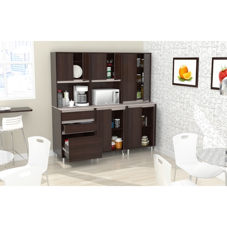 Inval Break Room Cabinet Storage System BR-GP2